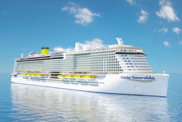 Costa Smeralda готовится в первый рейс - новости туризма Costa Smeralda готовится в первый рейс - новости туризма